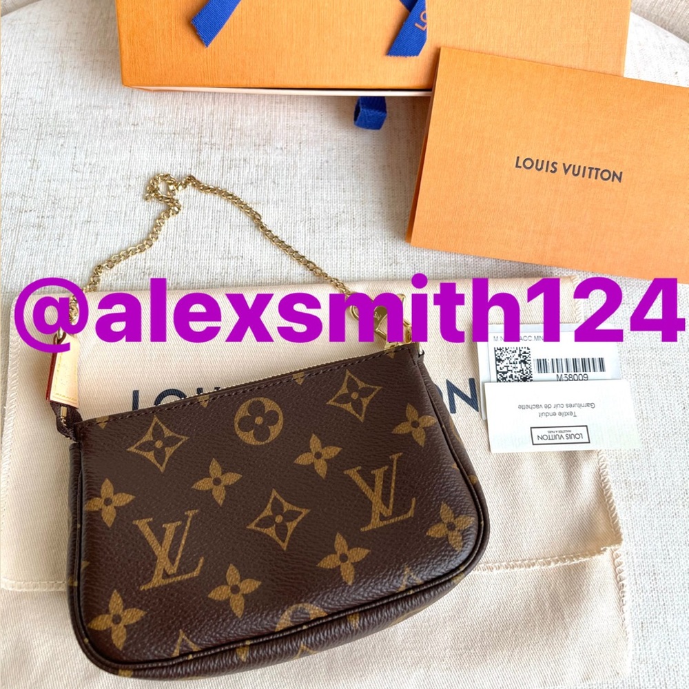 Louis Vuitton mini pochette accessories RARE